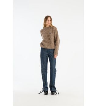 Rotate para mujer. 114584D03 Jeans Rotta Lazo azul (26), Casual, Denim, Algodón Orgánico, Sostenible