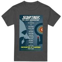 star trek camiseta the next generation season 1 episode 1 para mujer