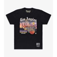 camiseta los angeles lakers scenic mitchell  ness