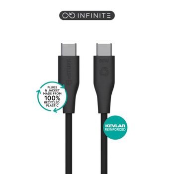Cable USB-C eSTUFF ES604180 USB 2.0 1 m negro