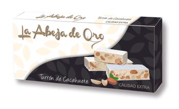 Turrón de Cacahuete Duro 200g La Abeja de Oro