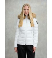 blauer para mujer 25wbldc03099 abrigo arcadia blanco l casual poliamida