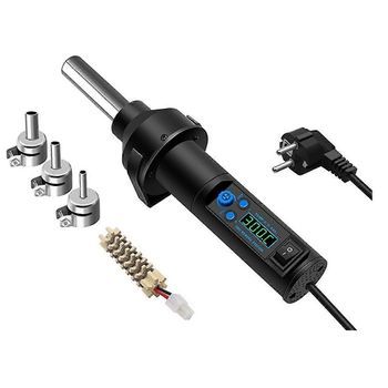 Secador De Pelo Caliente Con Temperatura Ajustable, Secador De Pelo Digital Portátil, Secador De Pelo Caliente, Herramienta De Soldadura (ue P