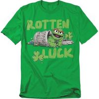sesame street camiseta rotten luck para mujer