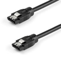 startech cable sata redondeado conectores con pestillo 6gbs 60cm