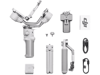 Gimbal - DJI RS 4 Mini Combo, 13h Autonomía, Carga hasta 2 kg, Bluetooth, Gris