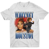 whitney houston tops y camisetas 90s homage para mujer