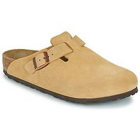 birkenstock zuecos boston leve latte cream para mujer