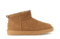 botines de ante con suela elevada camel 37