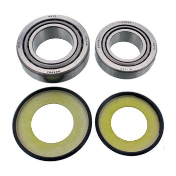 Kit de cojinetes de vástago de dirección 30x55x17mm/25x47x15mm Koyo