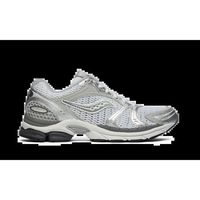 saucony deportivas moda progrid triumph 4 white silver black para hombre