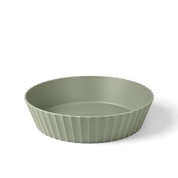 Cuenco polipropileno verde mate diam. 25cm