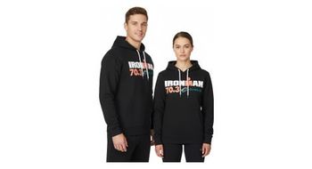 Ironman 70 3 duisburg sudadera con capucha negra