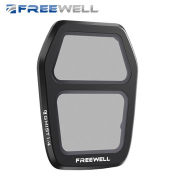 Filtro Freewell Glow Mist 1/4 para lentes DJI Air 3S - Mejora la sensación de ambiente cinematográfico en las escenas