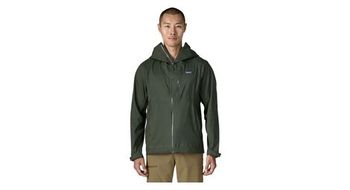 Chaqueta impermeable patagonia granite crest green para hombre