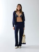 pantalones de chandal con cinta de logo