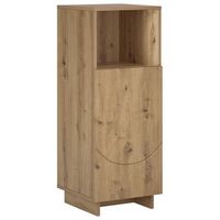 mueble de cuarto de bano roble artisan 365 x 38 x 95 cm vidaxl
