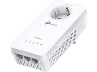 adaptador plc - tp-link tl-wpa8631p av1300 wi-fi ac1200 doble banda 3 puertos gigabit blanco