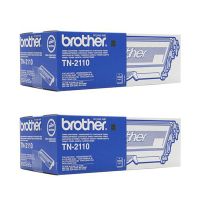 original multipack brother dcp-7045n printer toner cartridges 2 pack -tn2110