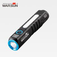 warsun potente linterna led iman linterna recargable linterna portatil 8 modos lampara de mano para camping senderismo emergencia