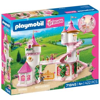 PLAYMOBIL Princess Castillo de princesa con pareja real, Juego de figuras +4 años - 71845