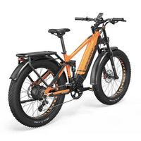 bicicleta electrica dukawey silvertip8 con neumaticos anchos r bateria samsung de 52 v y 20 ah