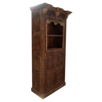 Estantería de madera marrón 99x53x217h cm
