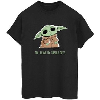 Disney Camiseta manga larga The Mandalorian para mujer