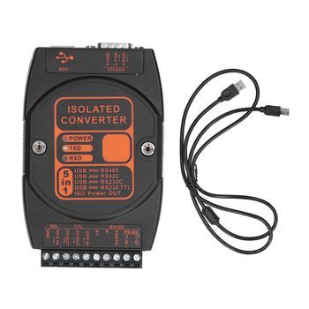 Adaptador Usb A Rs485 (5 En 1, Aislamiento Industrial)