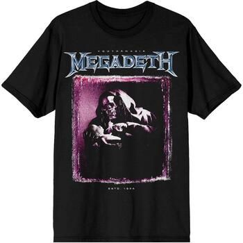 Megadeth Camiseta manga larga Youthanasia The Reckoning Day para mujer