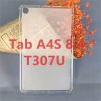 sm-t307 para samsung galaxy tab a 84 2020 sm-t307 t307u funda transparente suave de tpu para tableta carcasa protectora a prueba de golpes  regalo