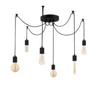 lampara de techo kabluni-mr-928 negro metal 126x126x102 cm