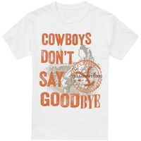 yellowstone camiseta cowboys dont say goodbye para hombre