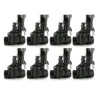 electrovalvula rain bird 100-dvf con regulador de caudal pack x 8  oferta exclusiva
