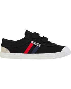 de KAWASAKI ZAPATILLAS KAWASAKI RETRO K204505 CON VELCRO 1001 BLACK