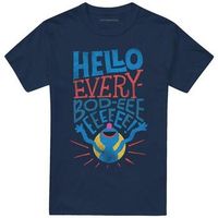 sesame street camiseta hello everybody para mujer