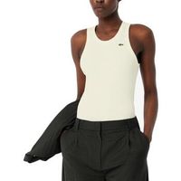 lacoste camiseta tirantes slim fit cotton tank top para mujer