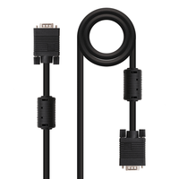 cable nc vga con ferrita 18m