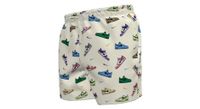 pantalon corto nike swim breaker beige multicolor  hombre