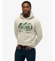superdry para hombre m2014357a sudadera con capucha outfitters gris m casual algodon
