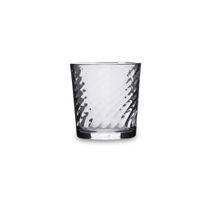 juego de 6 vasos bajos vidrio 26 cl