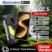 telefono movil blackview oscal pilot 5 5g smartphone resistente con ia unisoc t8100 pantalla de 667 24k 120hz 8gb 256gb 15000mah