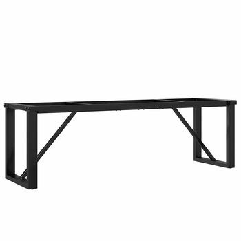Patas De Mesa De Centro Estructura O Acero 140x30x43 Cm Vidaxl