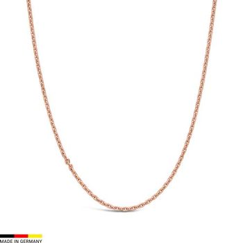 Cadena ancla de oro rosa de 18 quilates de 1,9 mm de grosor