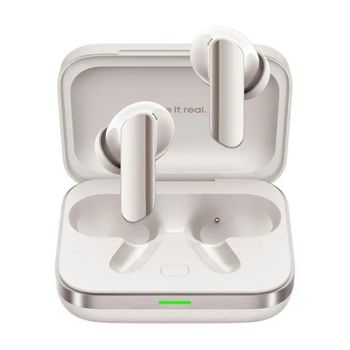 Auriculares realme Buds Air 7 Pro inalámbricos Bluetooth con ANC, IP55, beige
