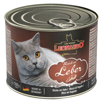 Leonardo All Meat 24 x 200 g - Pack Ahorro - Rico en hígado