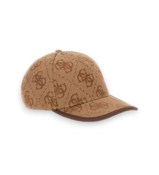 Guess para hombre. AM9658POL01 Gorra de béisbol Boston beige (OSFA), Casual, Poliéster