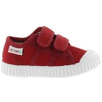 victoria zapatillas 136606b carmin para nino