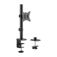 aisens soporte de mesa eco giratorio e inclinable para monitor tv 9kg de 17 32 negro
