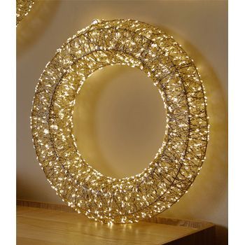Corona Oro Pet 48d Cms. 1440 Leds Ip44 48dx10 Cms